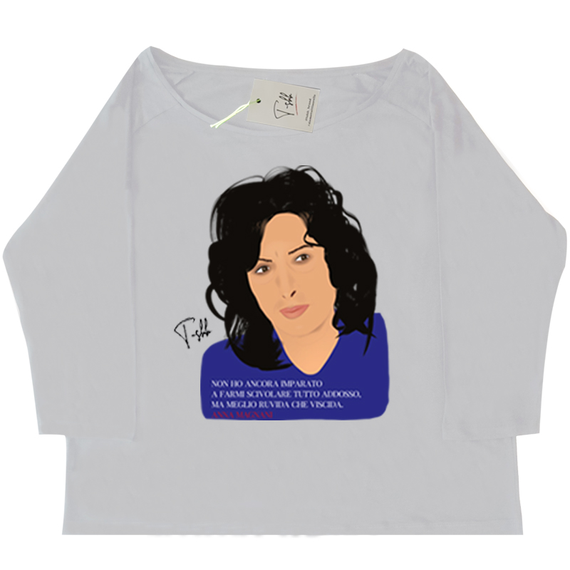 T-shirt 100% cotone con manica 3/4 – ANNA MAGNANI – TSHH